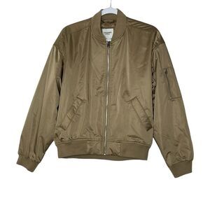 Abercrombie & Fitch‎ Jacket  Women's Size XS Puffer Gold Zipper Outdoor